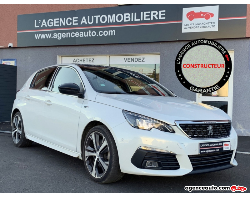 Gebrauchtwagenkauf, Günstige Gebrauchtwagen | Automobilienagentur Peugeot 308 GT 1.6 PureTech 225 EAT8 1ÈRE Main Violet Jahr 2018 Automatique Essence